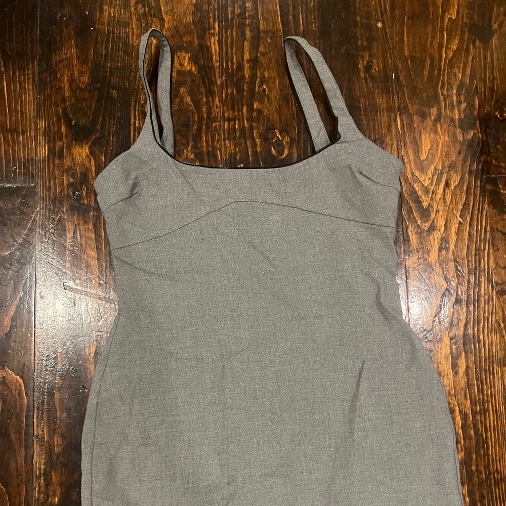 Zara Women's Grey Mini Dress with lace trim XL - Picture 5 of 5